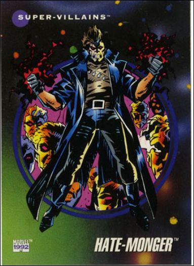 Marvel Universe: Series 3 (Base Set) card 137 Hate-Monger