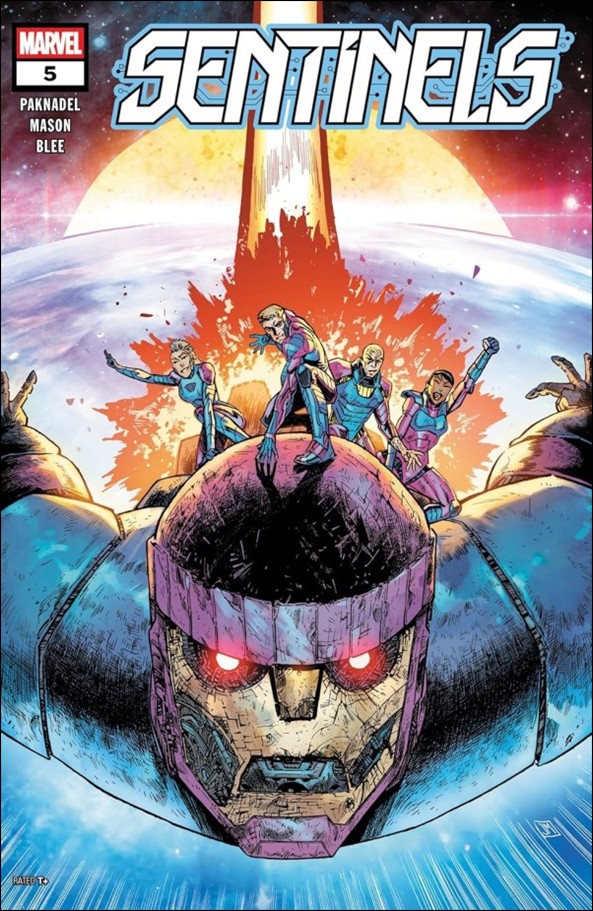 Sentinels (2024) issue 5 Justin Mason Cover