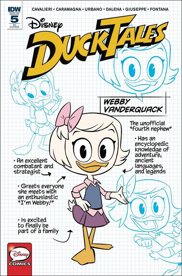 Ducktales (2017) issue 5-C Marco Ghiglione 1:10 Cover