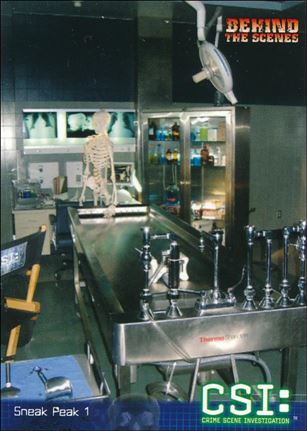 CSI: Crime Scene Investigation - Series Two (Base Set) card 91 Sneak Peak 1