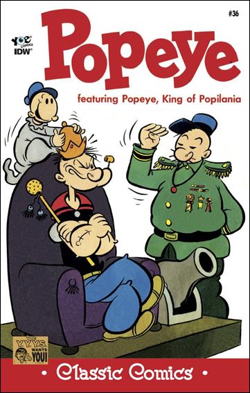 Classic Popeye issue 36 Bud Sagendorf Cover