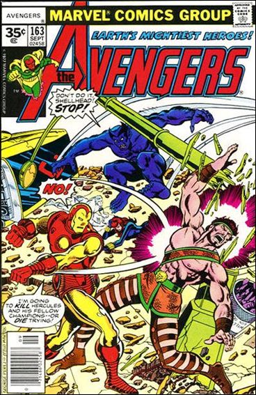 Avengers (1963) issue 163-B 35 Cent Price Cover