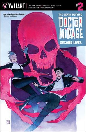 Death-Defying Doctor Mirage: Second Lives issue 2-B Kevin Wada Cover