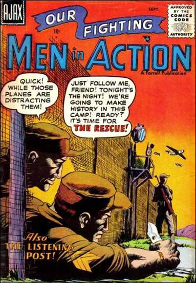 Men in Action (1957) issue 3