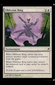 Magic the Gathering: Lorwyn (Base Set) card 34 Oblivion Ring