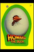 Howard the Duck (Movie) (Sticker Subset) card 17