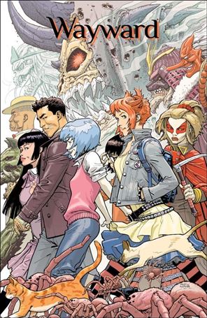 Wayward issue 26-B Dustin Weaver Cover