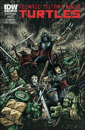 Teenage Mutant Ninja Turtles (2011) issue 12-B Kevin Eastman 1:5 Cover
