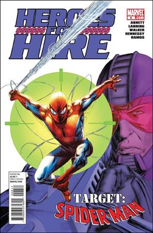 Heroes for Hire (2011) issue 6 Doug Braithwaite Cover