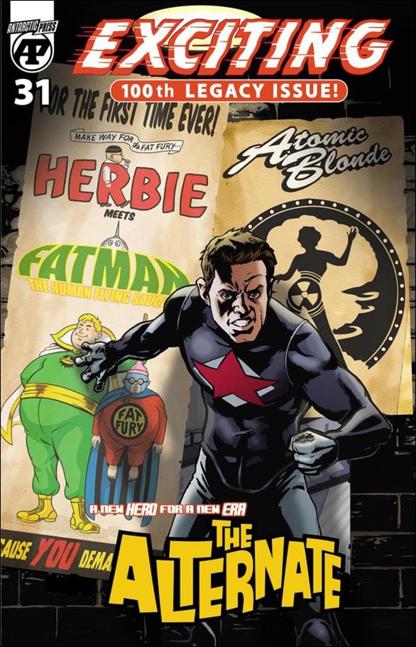 Exciting Comics (2019) issue 31 Shawn McGuan Cover