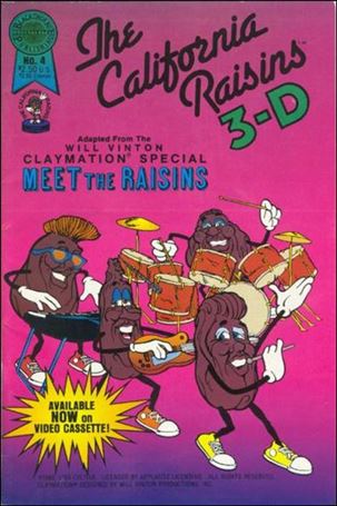 California Raisins in 3-D issue 4