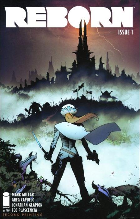 Reborn issue 1-I Greg Capullo Second Print Cover