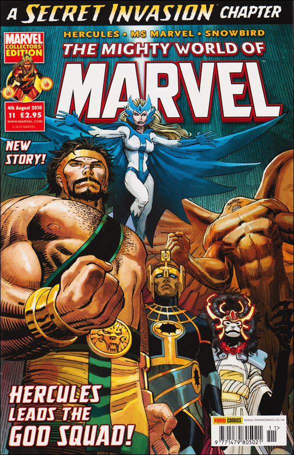 Mighty World of Marvel (UK) (2009) issue 11 Cardstock Cover
