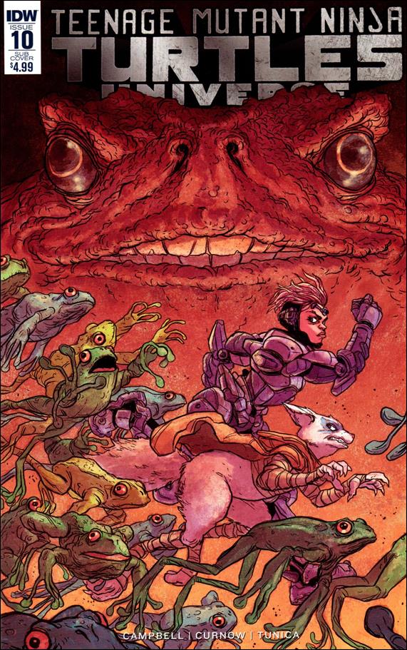 Teenage Mutant Ninja Turtles Universe issue 10-B Pablo Tunica Subscription Cover