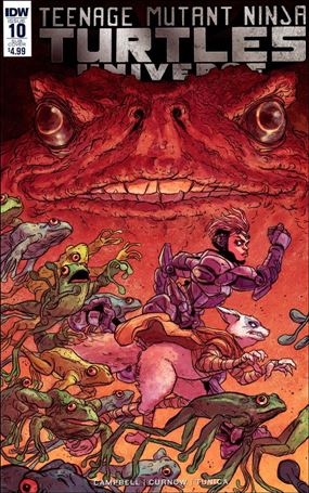 Teenage Mutant Ninja Turtles Universe issue 10-B Pablo Tunica Subscription Cover