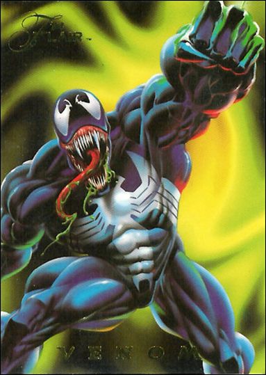 Marvel Annual Flair '94 (PowerBlast Subset) card 7 Venom