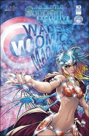 Michael Turner's Soulfire (2013) issue 1-D04 V Ken Marion Wade's Comic Madness Cover 1/700