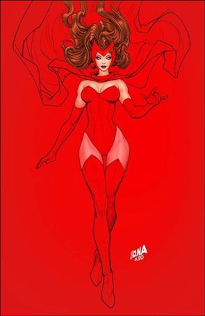 Scarlet Witch (2023) issue 4-D David Nakayama Foil Virgin Cover