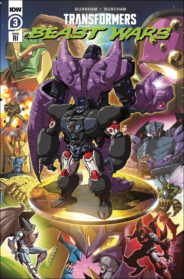 Transformers: Beast Wars issue 3-C Josh Perez 1:10 Cover