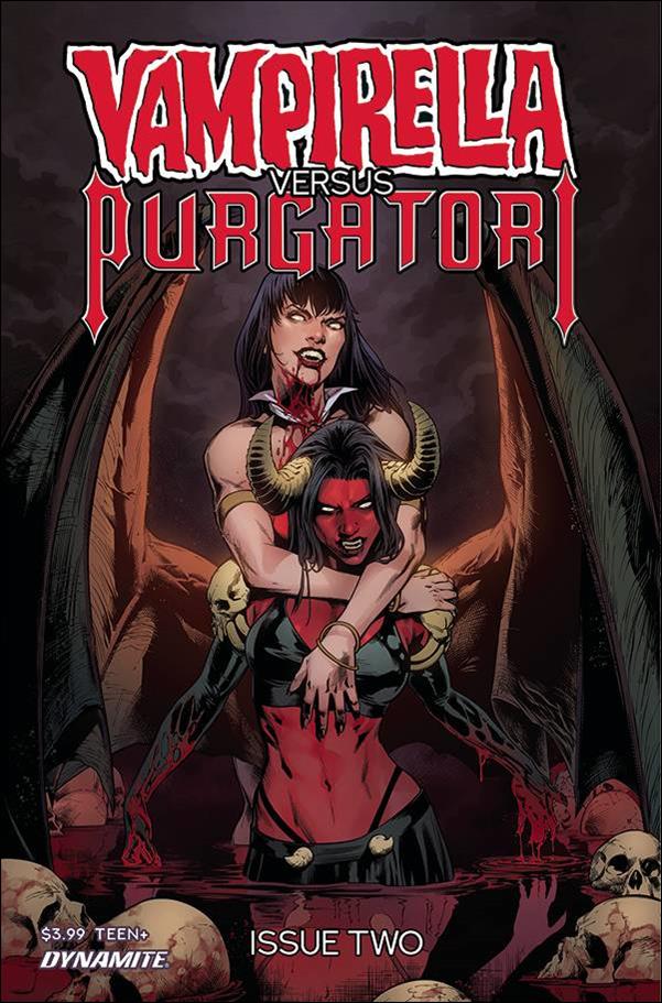Vampirella vs Purgatori issue 2-B Carlo Pagulayan Cover