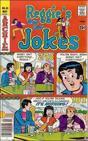 Reggie's Wise Guy Jokes issue 45