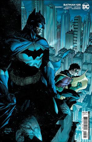 Batman (2016) issue 125-B Jim Lee Cardstock Cover