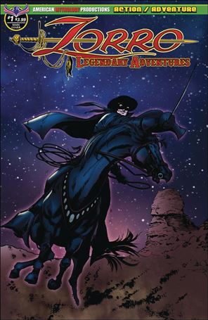 Zorro: Legendary Adventures Cover Image 1