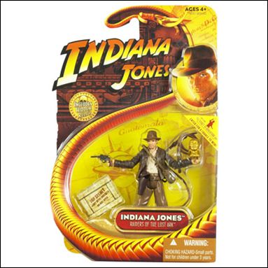 Indiana Jones Basic 3 3/4" Action Figures  figure 1-- Indiana Jones w/ Idol (Raiders of the Lost Ark)