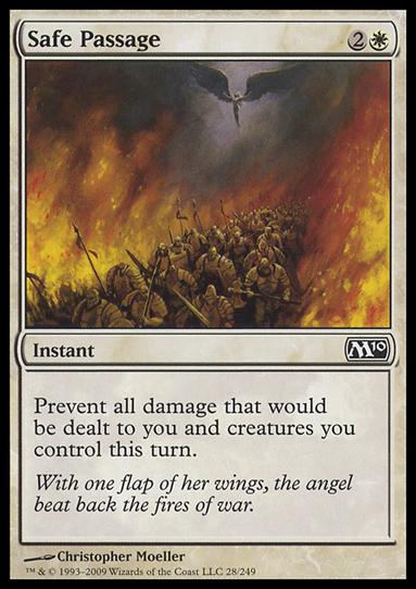 Magic the Gathering: 2010 Core Set (Base Set) card 28 Safe Passage