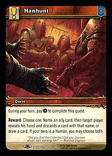 World of Warcraft: Through the Dark Portal (Base Set) card 291 Manhunt