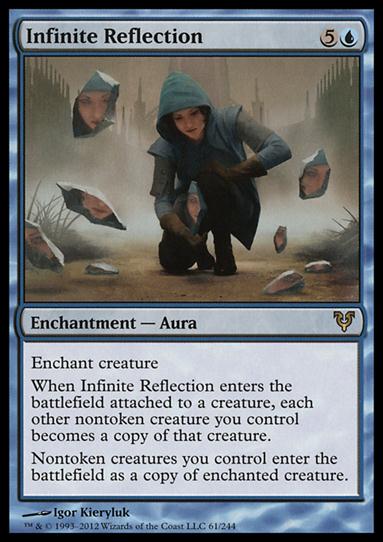 Magic the Gathering: Avacyn Restored (Base Set) card 61 Infinite Reflection