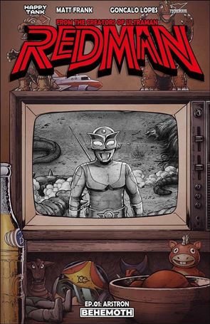 Redman issue 1-D Jolyon Yates Cover