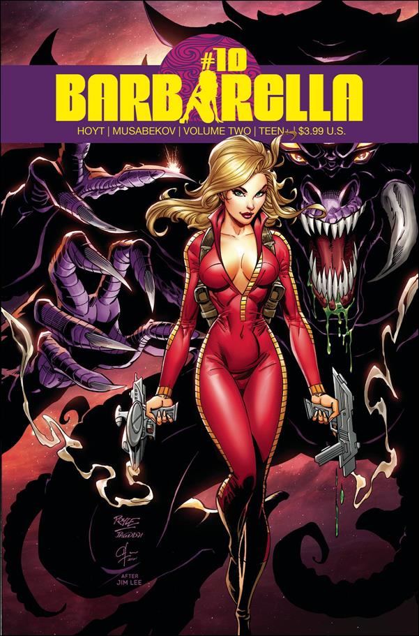 Barbarella (2021) issue 10-F John Royle Cover