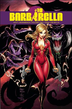 Barbarella (2021) issue 10-F John Royle Cover