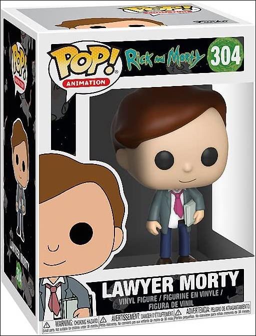 POP! Animation figure 304 Lawyer Morty