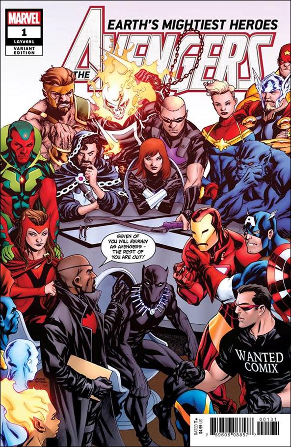Avengers (2018/07) issue 1-Q Mike McKone Wanted Comix Cover