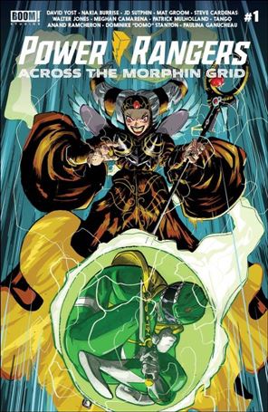 Power Rangers: Across the Morphin Grid issue 1-B Riley Rossmo Cardstock Cover