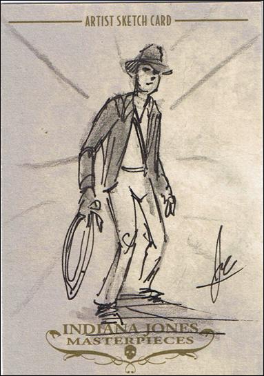 Indiana Jones Masterpieces (Sketchcard Subset) card Jeff Booth Indiana Jones I