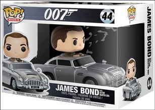 POP! Rides figure 44 James Bond with Aston Martin DB5