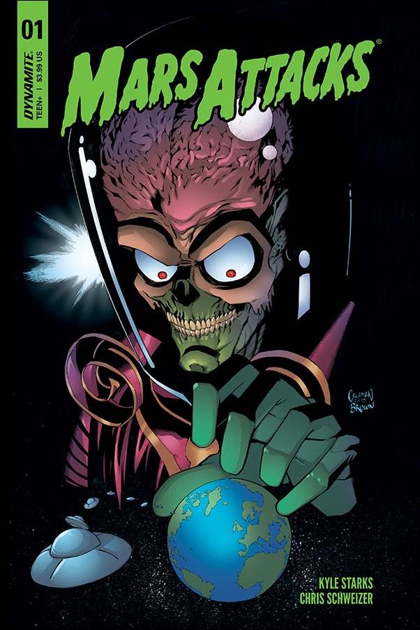 Mars Attacks (2018) issue 1-B Ruairi Coleman Cover