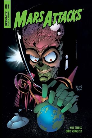 Mars Attacks (2018) issue 1-B Ruairi Coleman Cover