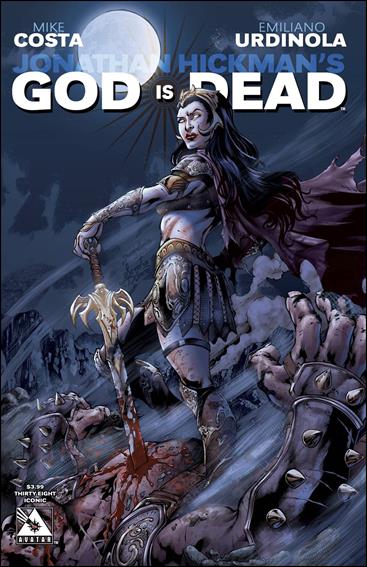 God is Dead issue 38-D Jose Luis Iconic Cover