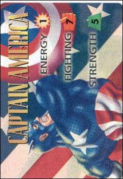 Marvel OverPower (Base Set) card nn5 Captain America