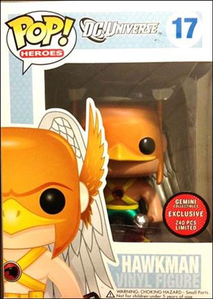 POP! Heroes figure 17-B Hawkman (Metallic) 1/240