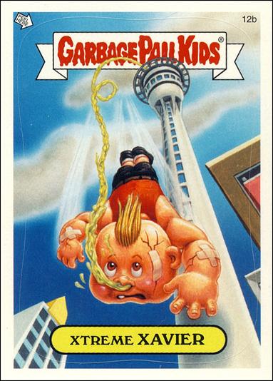Garbage Pail Kids All-New Series 2 (Base Set)   card 12b Xtreme Xavier