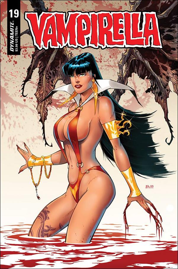 Vampirella (2019) issue 19-F R.B. White Cover