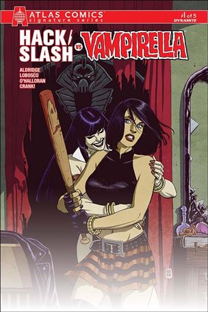 Hack/Slash vs Vampirella issue 1-G Goran Sudzuka Atlas Comics Signature Series Cover