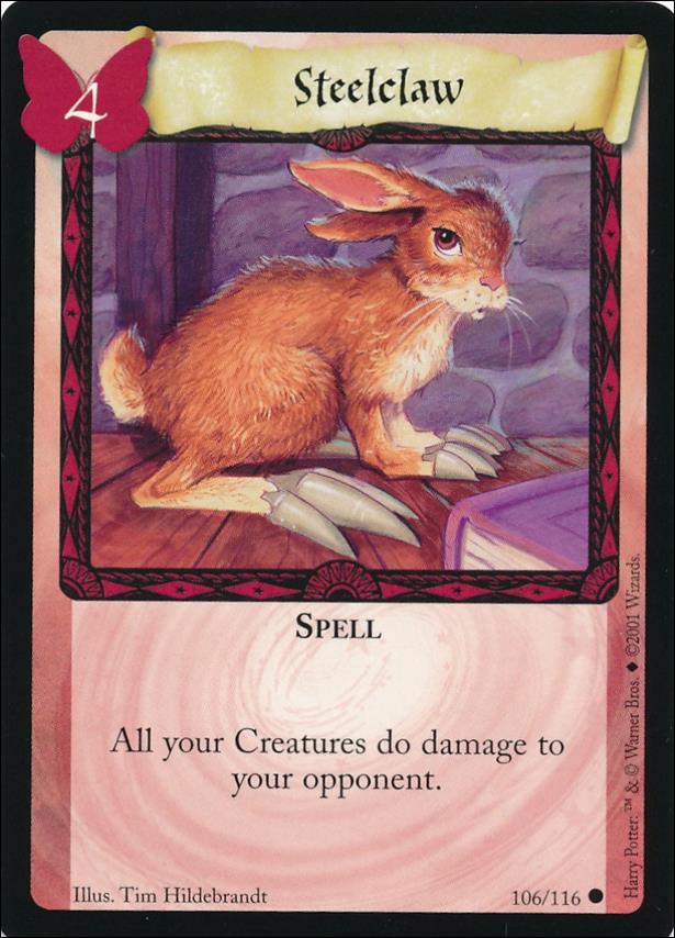 Harry Potter (Base Set) card 106 Steelclaw