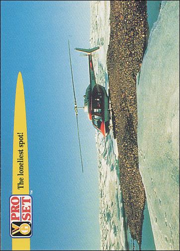 Guinness World Records (Base Set) card 68 The loneliest spot!