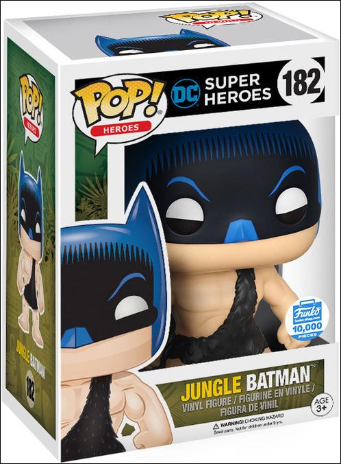 POP! Heroes figure 182 Jungle Batman Funko Shop 1/10,000